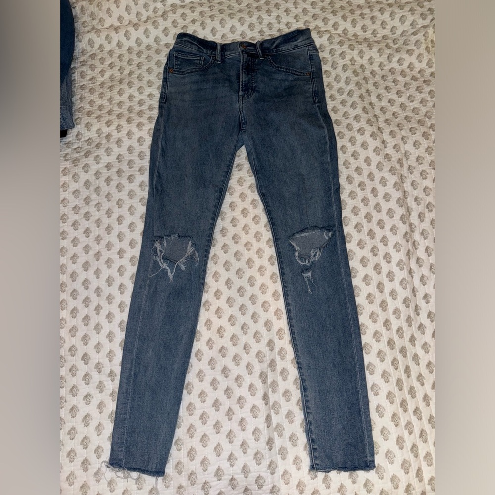 Express Skinny Mid rise Jean